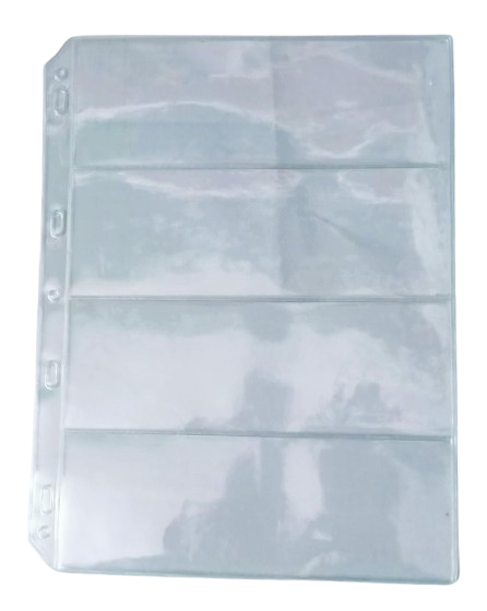 Currency Note Sheets 4 Divider (Pack of 10 sheets) – Atozshopi
